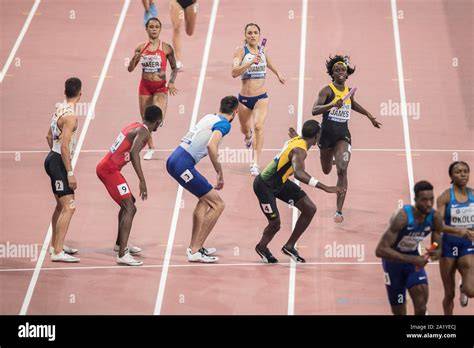 Relais 4x400 m mixte dominicain