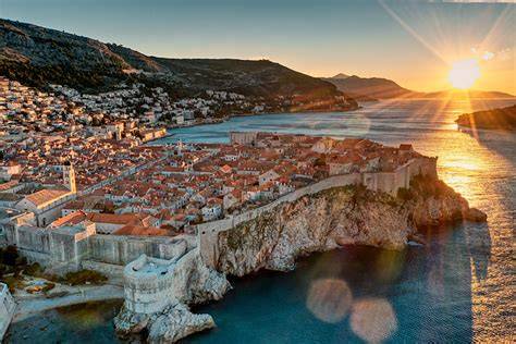 Remparts de Dubrovnik et vieille ville