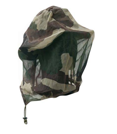 chapeau militaire jungle moustiquaire camouflage