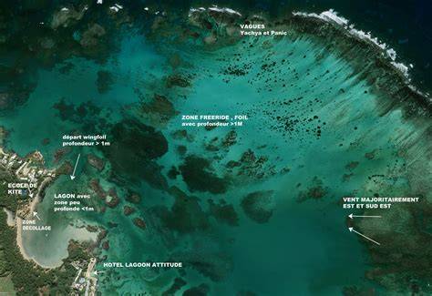 Sports nautiques lagon Anse la Raie