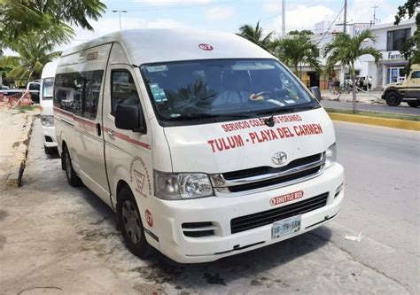 Colectivo entre Playa del Carmen et Tulum