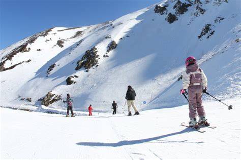 Enfant débutant ski Goulier Neige