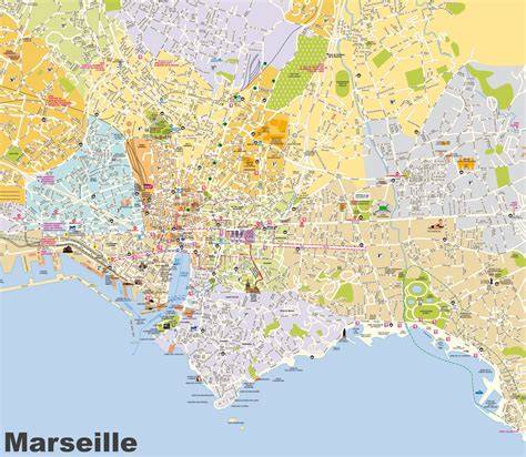 Carte de la liaison Marseille Porto