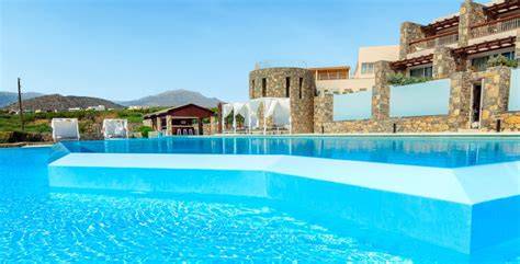 Hôtel en bord de mer à Stalis en Crète