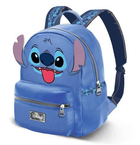 Enfant avec sac à dos Stitch Disney