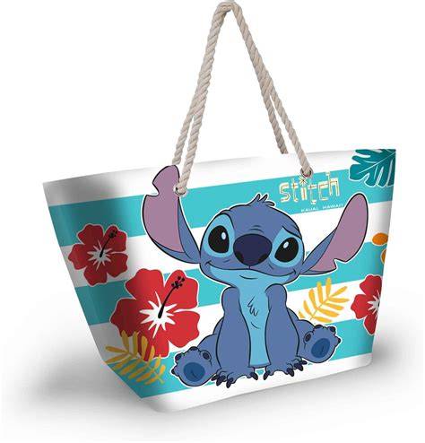 Sac de plage Lilo Stitch coloré