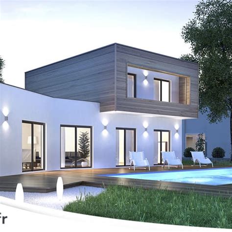Plans de maison moderne et traditionnelle