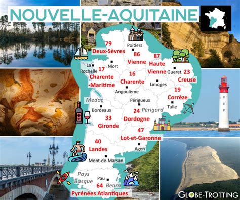 Carte touristique de Dax en Nouvelle-Aquitaine