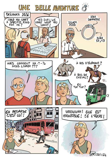 Héros de bande dessinée en voyage