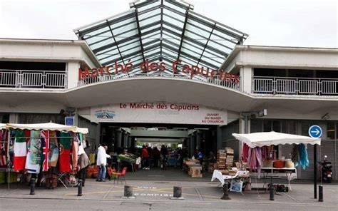 Marché des Capucins à Bordeaux