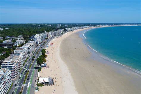 Plage de la Baule et baie de La Baule