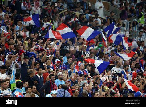 Supporters français dans les tribunes du Stade de France