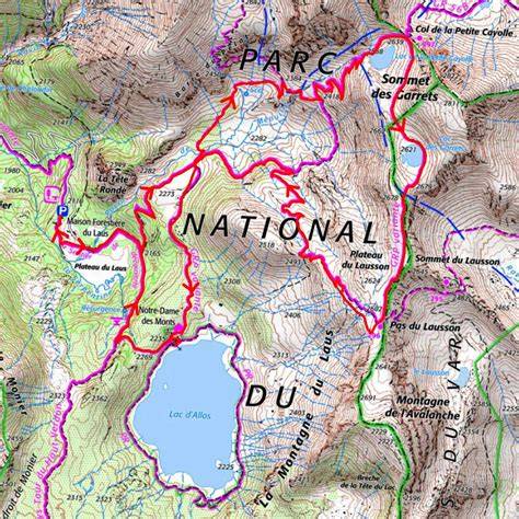 Randonnée vers le Lac d’Allos