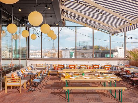 Restaurant French Kiss terrasse Eklo Bordeaux