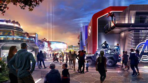 Détails Marvel Avengers Campus Disneyland Paris
