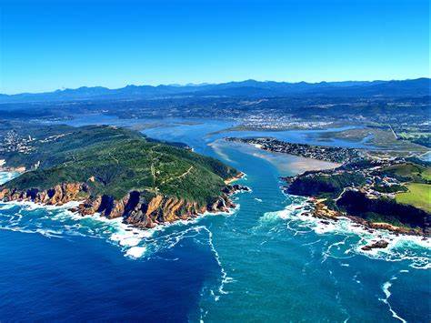 Knysna lagon et falaises The Heads