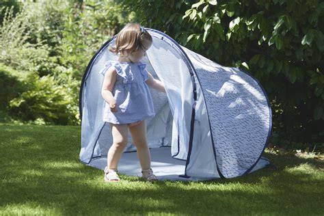 Fenêtres de ventilation tente bébé anti-UV