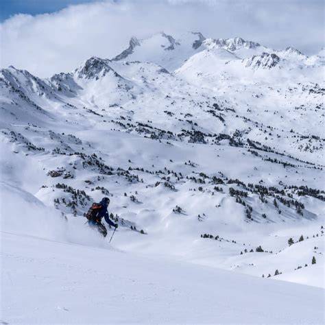 Ski de randonnée dans le massif de Néouvielle