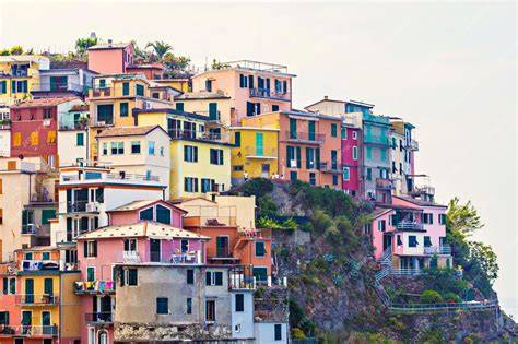 Vieux-Port d’Algorta maisons colorées