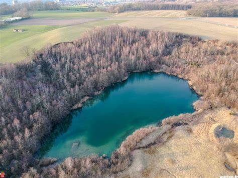 Lac Bleu de Watten et ancienne carrière d’argile