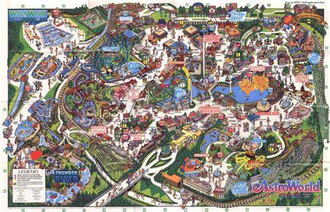 Ancien parc Six Flags Astroworld Houston