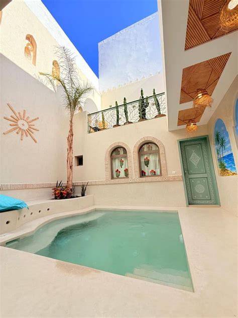 Piscine chauffée eau salée Agadir